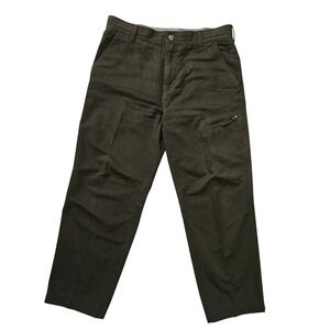 Nike ACG Cargo Pants Mens 34x32 Green Hiking Gorpcore Y2K (Hemmed 30" Inseam)